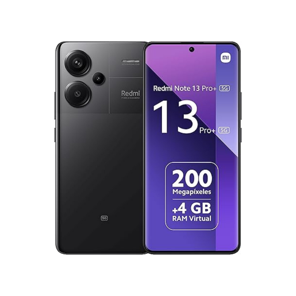 Xiaomi Redmi Note 13 Pro+ 5G - Black - 6.67 inch - 512GB