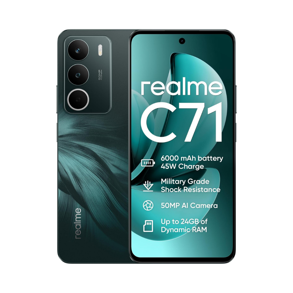 Realme C71 LTE - Green- 6.67 inch - 128GB