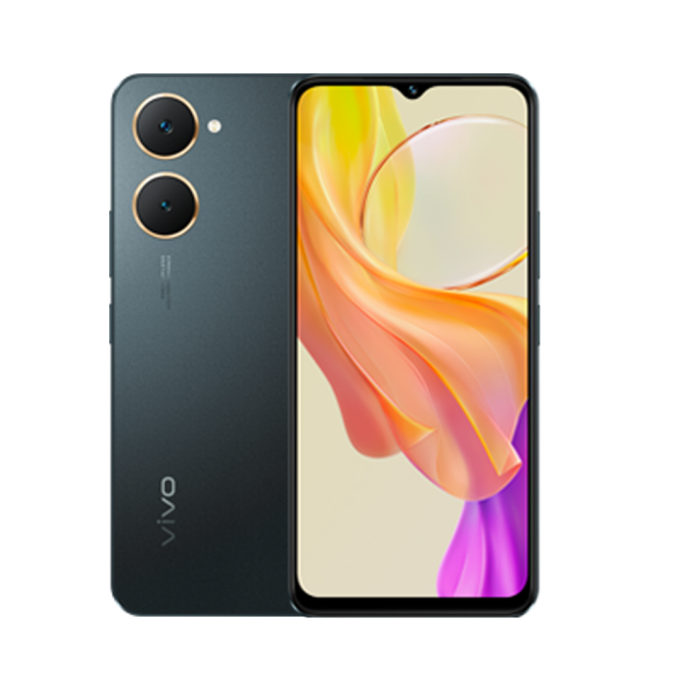 Vivo Y03 LTE - Black - 6.67 inch - 64GB